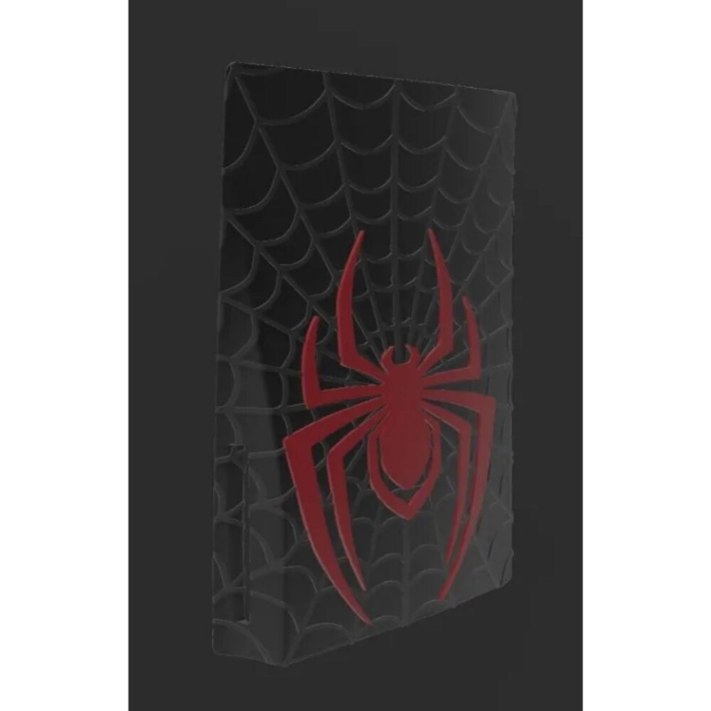 Spiderman PS5 Faceplate. Full faceplate replacement for the PS5!